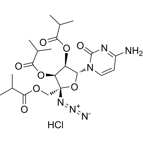 Balapiravir hydrochloride Chemical Structure