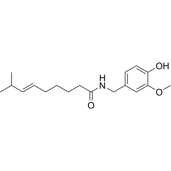 Capsaicin (Standard) Chemical Structure