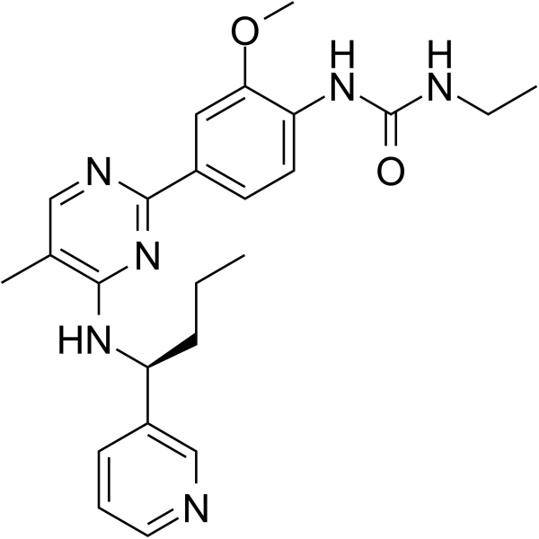 Lexibulin Chemical Structure