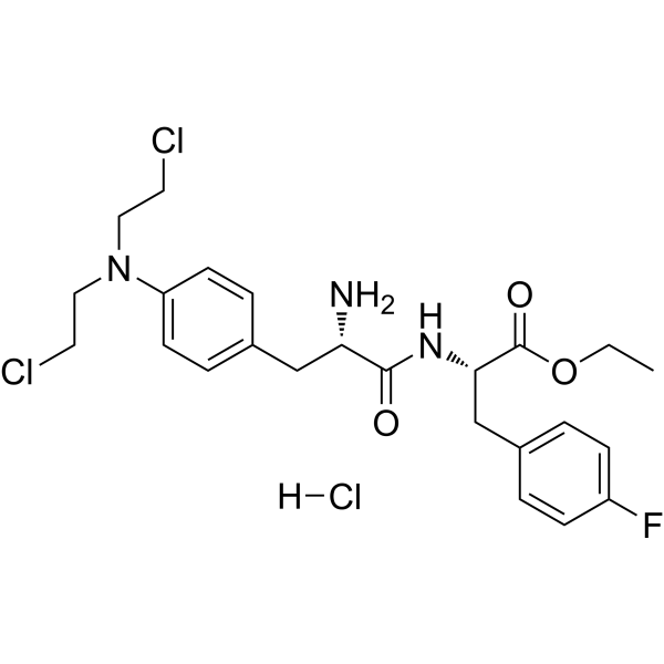 Melflufen hydrochloride Chemical Structure