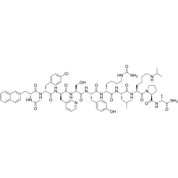 Teverelix Chemical Structure