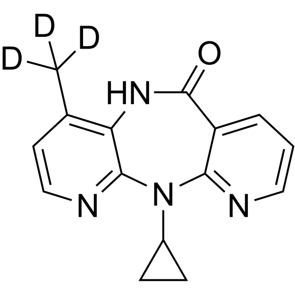 Nevirapine-d<sub>3</sub> Chemical Structure
