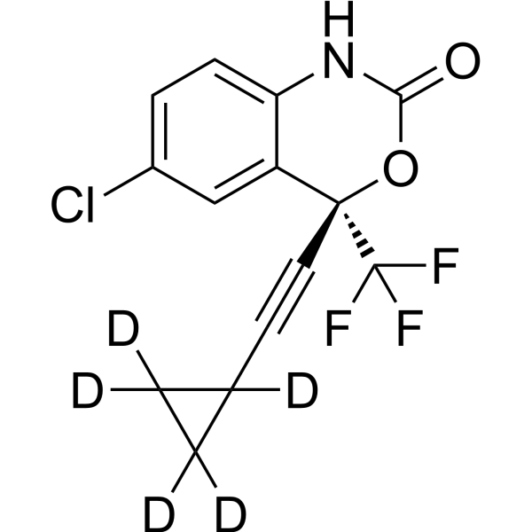Efavirenz-d<sub>5</sub> Chemical Structure