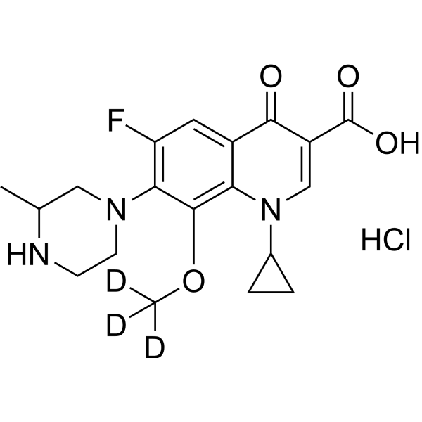 <em>Gatifloxacin</em>-d3 hydrochloride