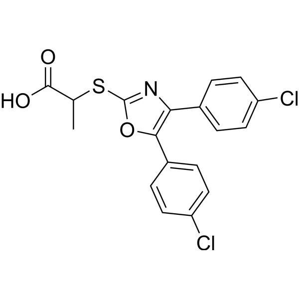 Tioxaprofen Chemical Structure