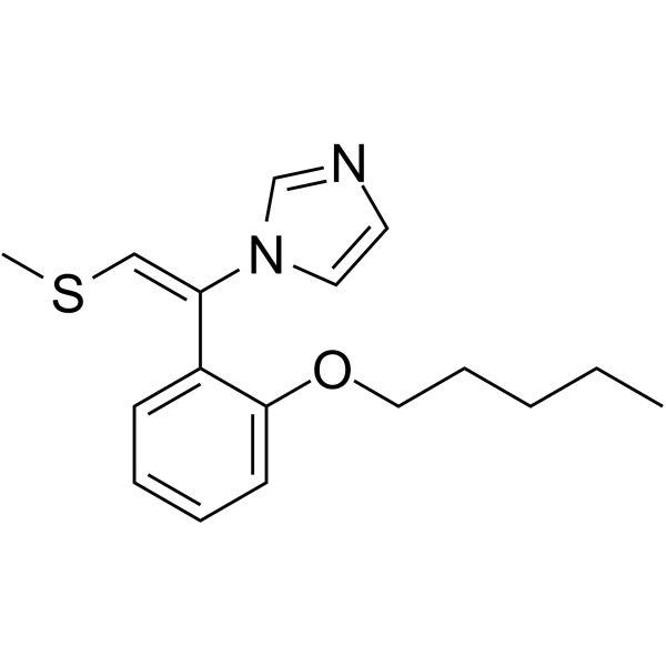 Neticonazole Chemical Structure