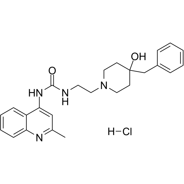 Palosuran hydrochloride Chemical Structure