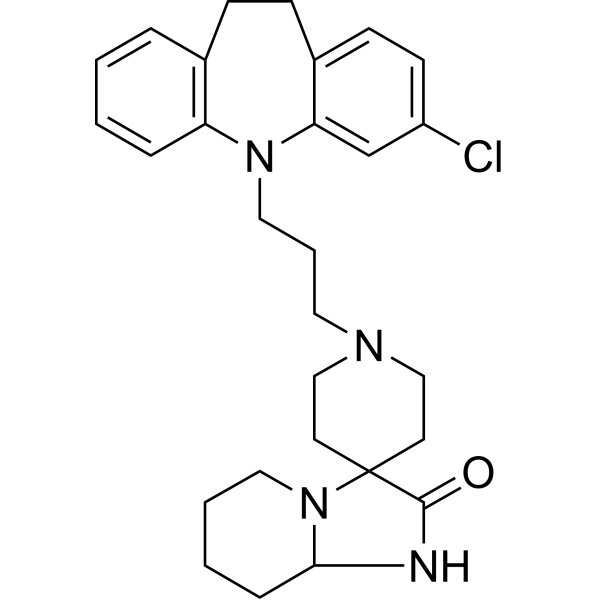 Mosapramine Chemical Structure