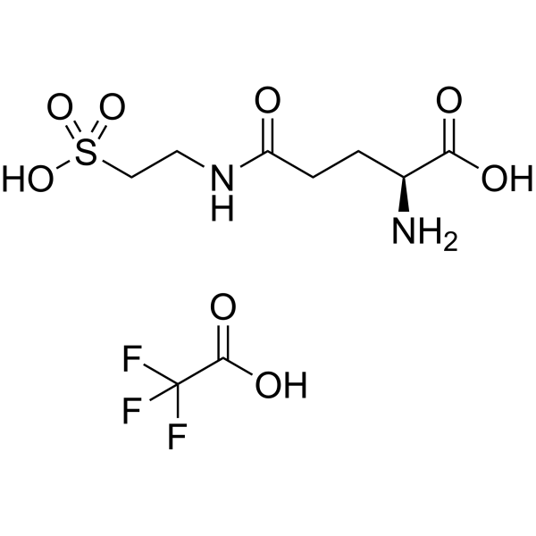 Glutaurine TFA Chemical Structure