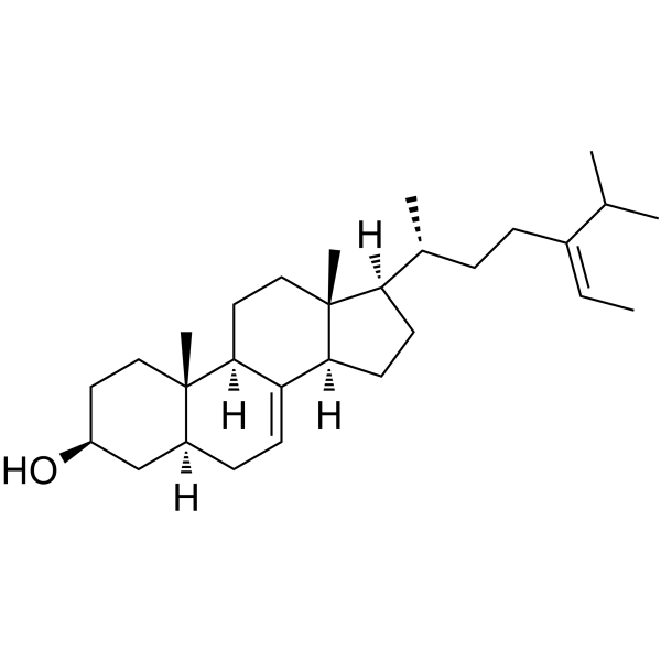 Avenasterol Chemical Structure