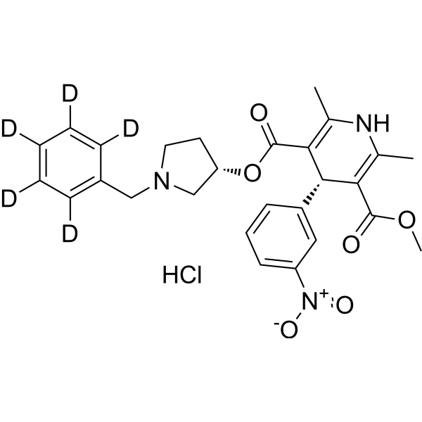 Barnidipine-<em>d</em>5 hydrochloride
