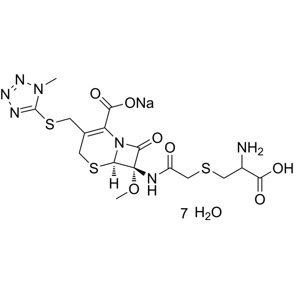 (6R,7<em>S</em>)-Cefminox sodium heptahydrate