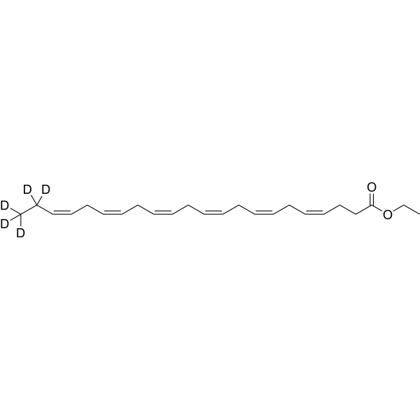 Docosahexaenoic acid ethyl ester-d<sub>5</sub>-1 Chemical Structure