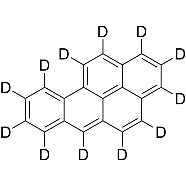 Benzo[a]pyrene-d<sub>12</sub> Chemical Structure
