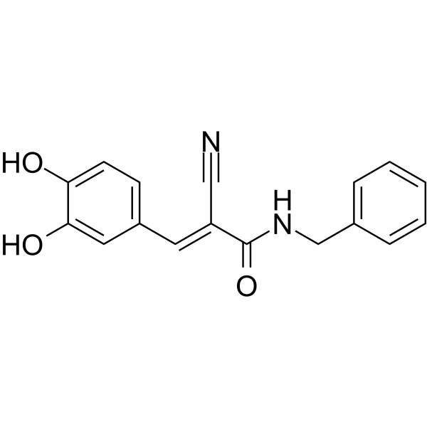 (E/Z)-AG490 Chemical Structure
