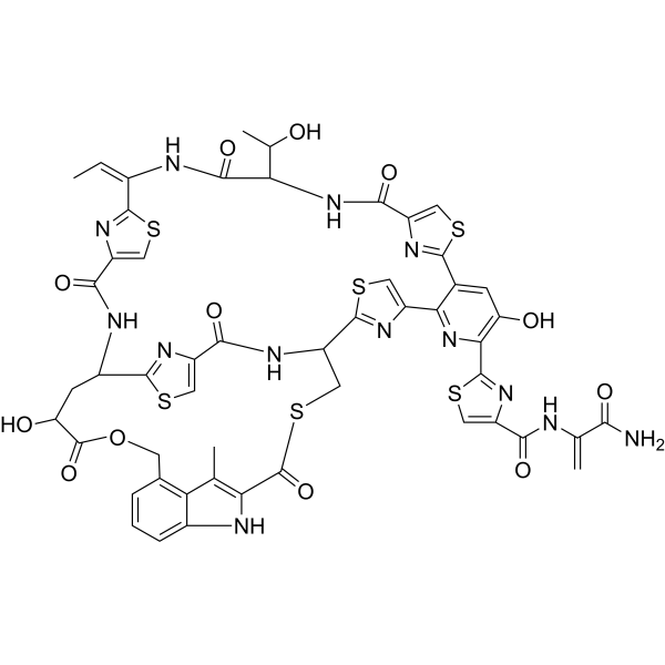 Nosiheptide Chemical Structure