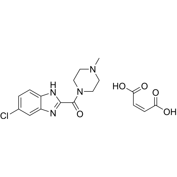 JNJ10191584 maleate Chemical Structure