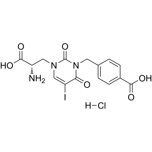 UBP301 hydrochloride Chemical Structure