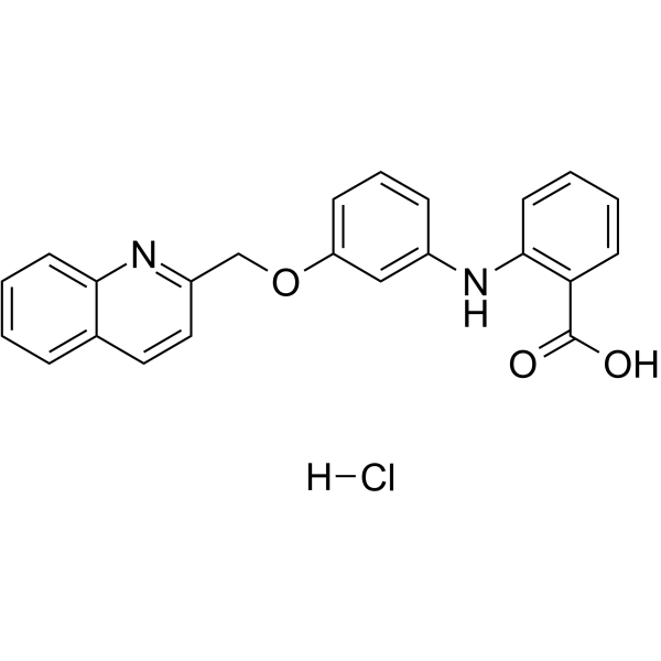 SR2640 hydrochloride Chemical Structure