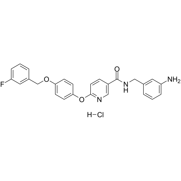 YM-244769 hydrochloride Chemical Structure