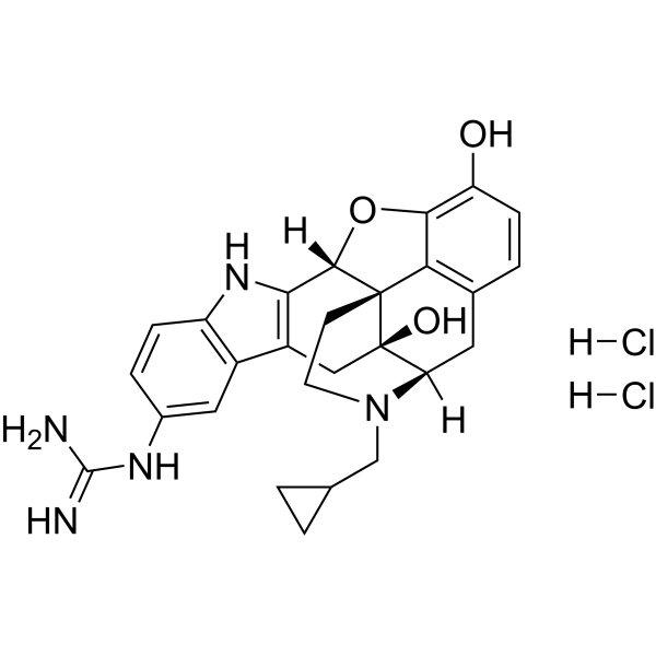 5'-Guanidinonaltrindole hydrochloride Chemical Structure