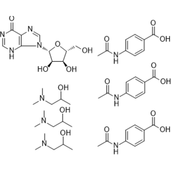 Inosine pranobex Chemical Structure
