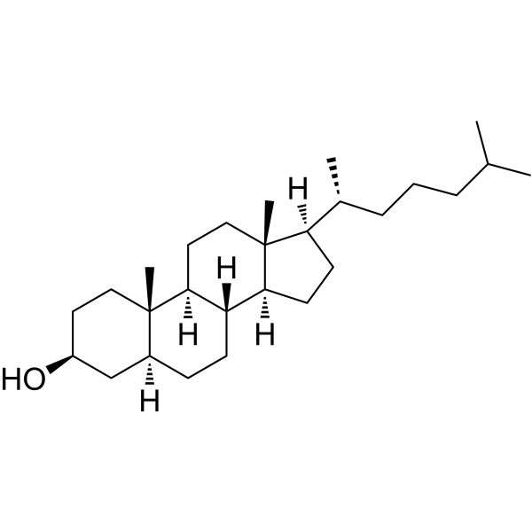 5α-Cholestan-3β-ol (Standard) Chemical Structure