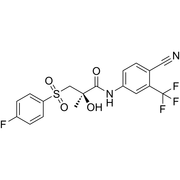 (R)-Bicalutamide Chemical Structure