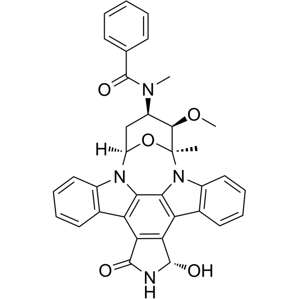 (S)-3-Hydroxy Midostaurin Chemical Structure
