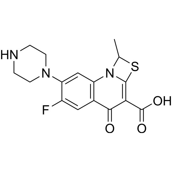 Ulifloxacin Chemical Structure