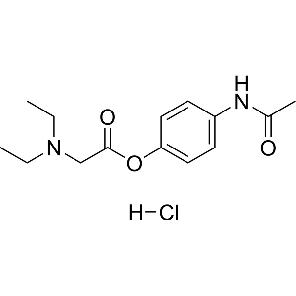Propacetamol hydrochloride Chemical Structure