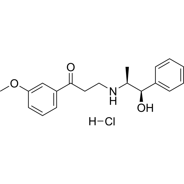 Oxyfedrine hydrochloride Chemical Structure