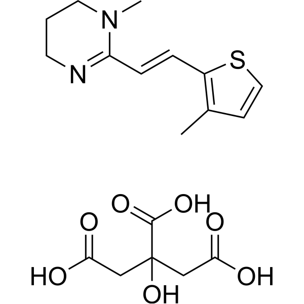 Morantel citrate Chemical Structure
