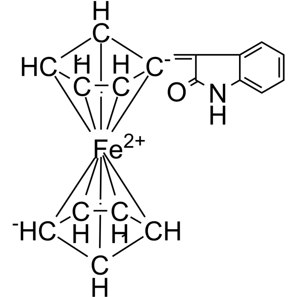 (Z)-FeCP-oxindole Chemical Structure