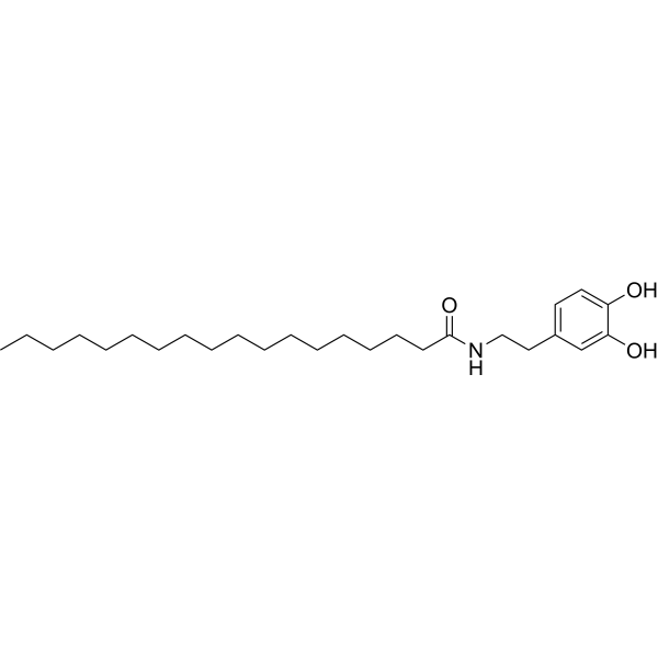 N-Stearoyldopamine Chemical Structure