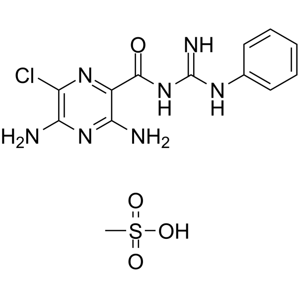 Phenamil methanesulfonate Chemical Structure
