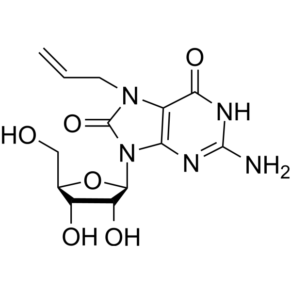 Loxoribine Chemical Structure