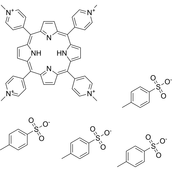 TMPyP4 tosylate Chemical Structure