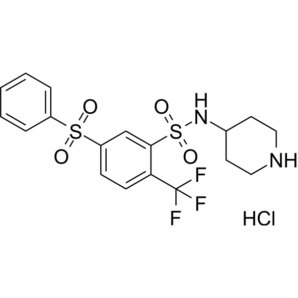 WAY 316606 hydrochloride Chemical Structure