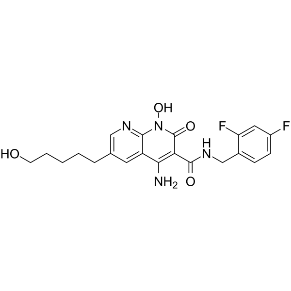 HIV-1 integrase inhibitor 3 Chemical Structure