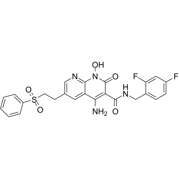 HIV-1 integrase inhibitor 4 Chemical Structure