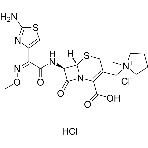 Cefepime hydrochloride Chemical Structure
