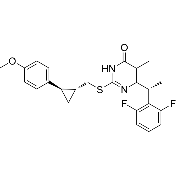 HIV-1 inhibitor-61 Chemical Structure