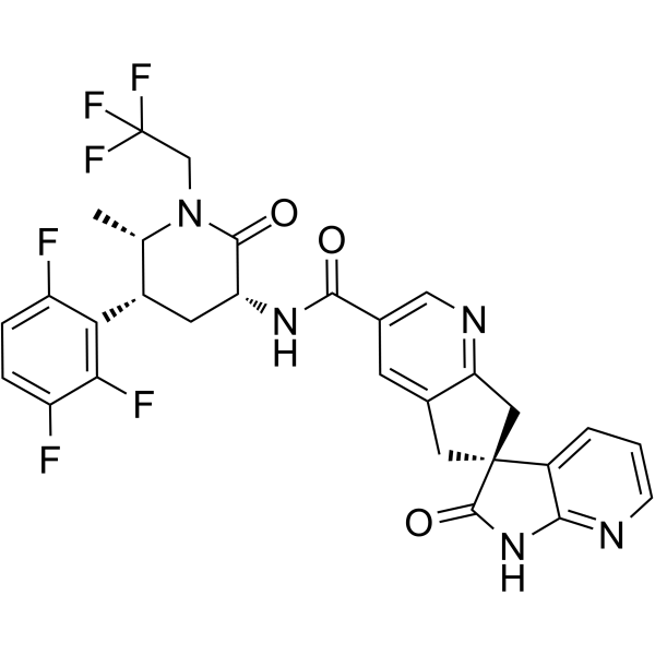 (3R,5R,6S)-Atogepant Chemical Structure