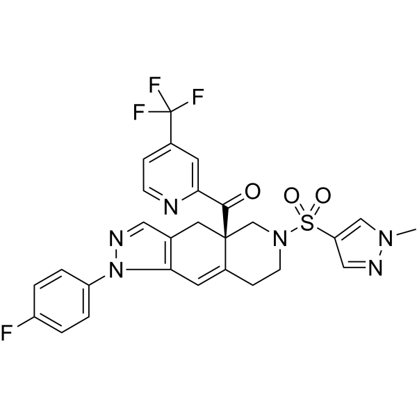 Relacorilant Chemical Structure