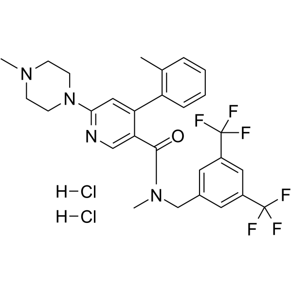 Imnopitant dihydrochloride Chemical Structure