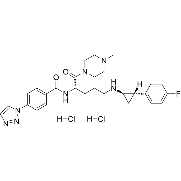 Bomedemstat dihydrochloride Chemical Structure