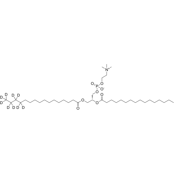 DPPC-d<sub>9</sub> Chemical Structure