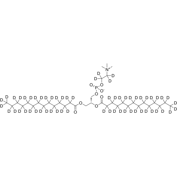 <em>1</em>,<em>2</em>-Dimyristoyl-sn-glycero-3-phosphocholine-d58