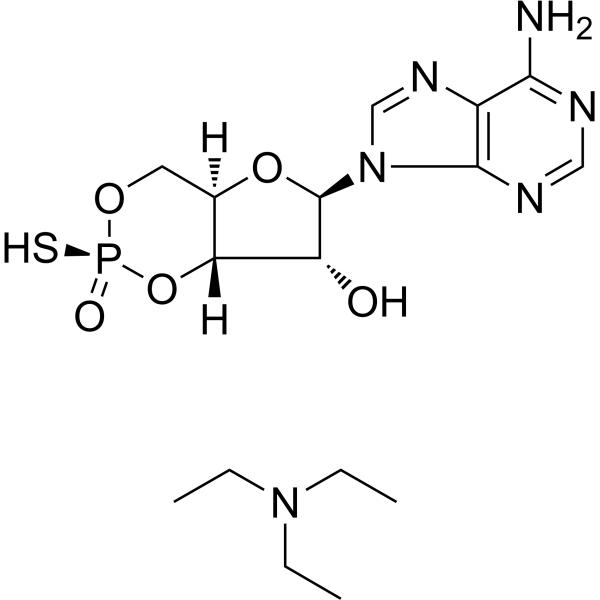 Sp-cAMPS triethylamine Chemical Structure